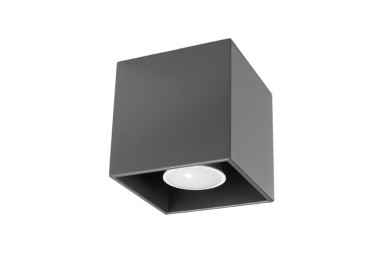 Plafonnier QUAD 1 anthracite