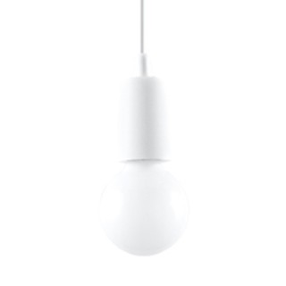 Lampe suspendue DIEGO 1 blanc