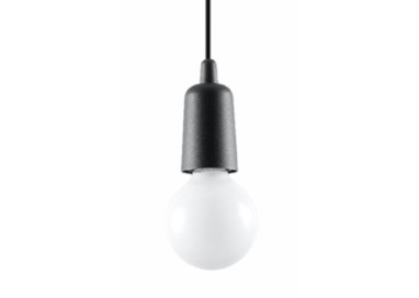 Lampe pendante DIEGO 1 noir
