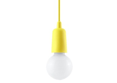 Lampe pendante DIEGO 1 jaune