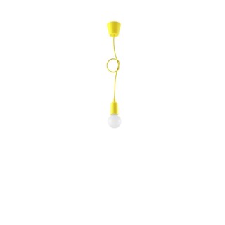 Lampe pendante DIEGO 1 jaune