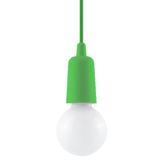 Lampe suspendue DIEGO 1 vert