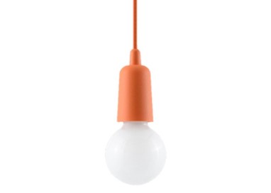 Lampe pendante DIEGO 1 orange