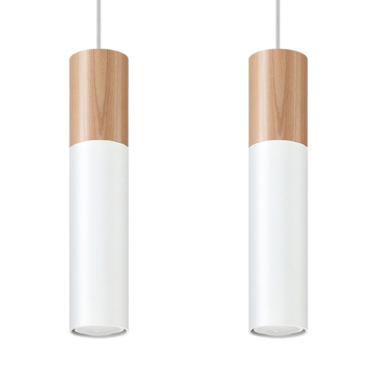 Lampe pendante PABLO 2 blanc