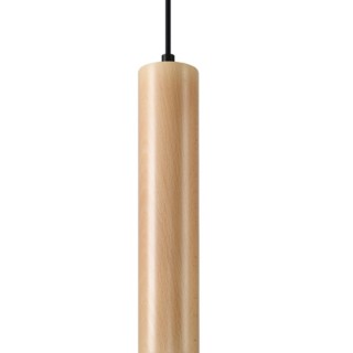Lampe suspendue LINO bois