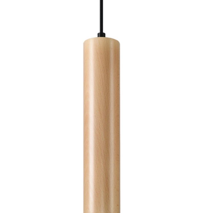 Lampe suspendue LINO bois