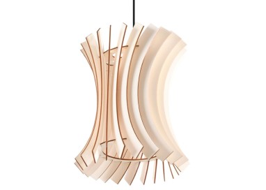 Lampe pendante ORIANA en bois