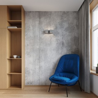 Applique QUAD 2 gris