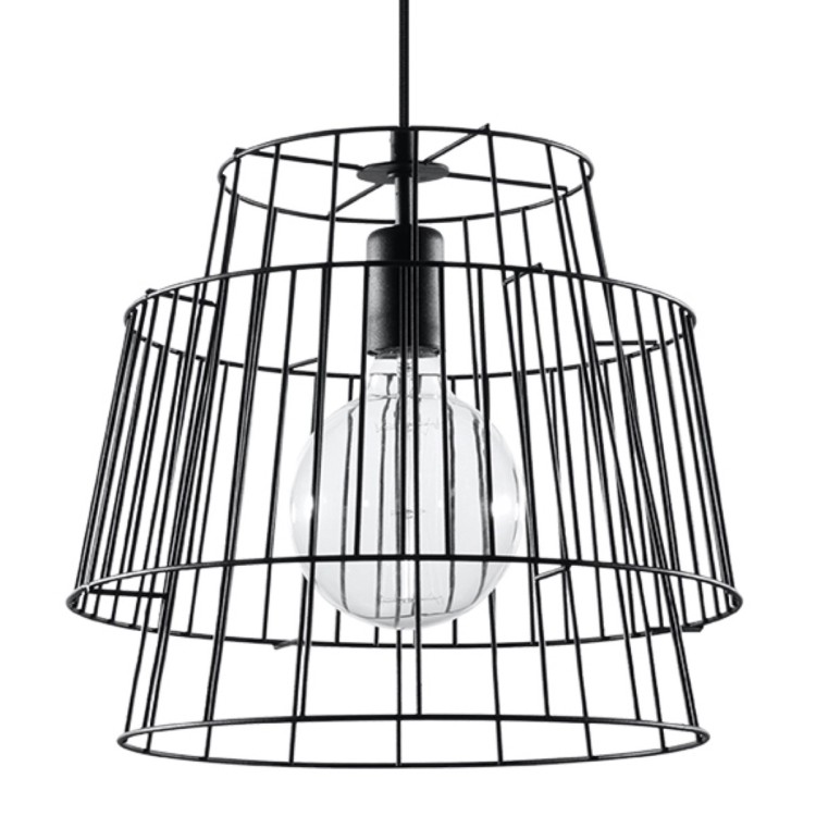 Lampe pendante GATE noir