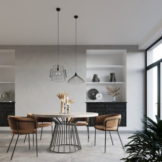 Lampe pendante GATE noir