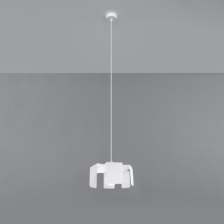 Lampe pendante TULIP blanc