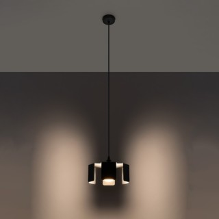 Lampe pendante TULIP noir