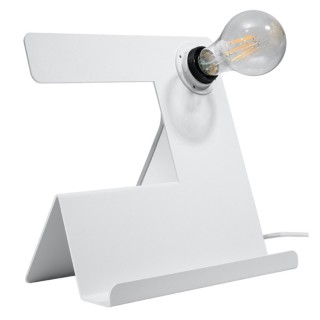 Lampe de table INCLINE blanc