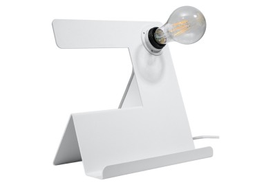 Lampe de table INCLINE blanc