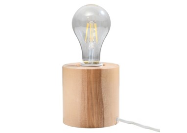 Lampe à poser SALGADO bois