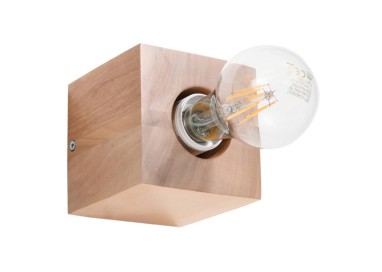 Applique ARIZ en bois naturel