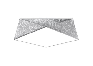 Plafonnier HEXA 45 argent