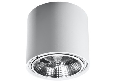 Plafonnier TIUBE blanc