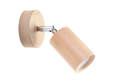 Applique BERG en bois naturel