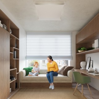 Plafonnier LUNA 2 blanc