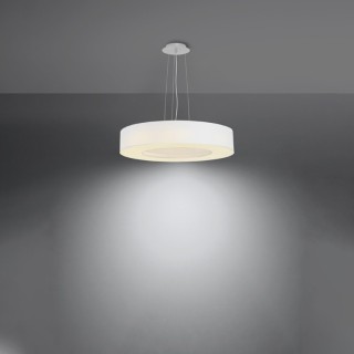 Lustre SATURNO SLIM 50 blanc