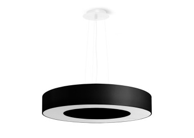 Lustre SATURNO SLIM 50 noir