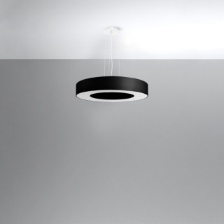 Lustre SATURNO SLIM 50 noir