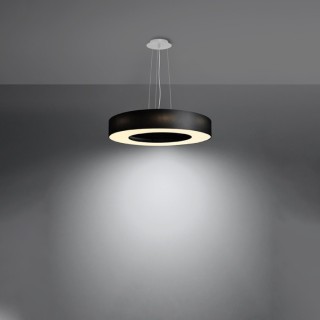 Lustre SATURNO SLIM 50 noir