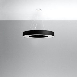 Lustre SATURNO SLIM 70 noir