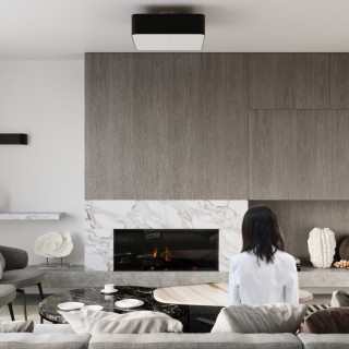 Lustre LOKKO 45 noir