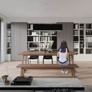 Lustre SANTA BIS 80 noir