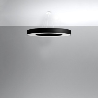 Lustre SATURNO SLIM 90 noir