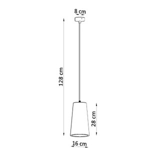 Lampe pendante en céramique GULCAN