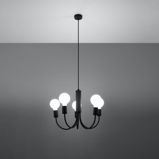 Lustre PICCOLO 5 noir