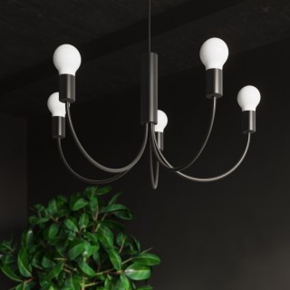 Lustre PICCOLO 5 noir