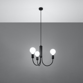 Lustre PICCOLO 3 noir
