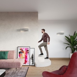 Applique céramique SIGMA gris