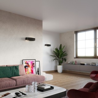 Applique céramique SIGMA noir