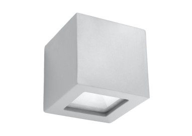 Applique céramique LEO gris