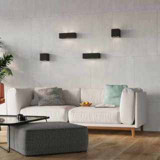 Applique céramique LEO noir