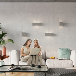 Applique céramique VEGA gris