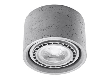 Plafonnier BASIC 1 béton