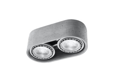 Plafonnier BASIC 2 béton