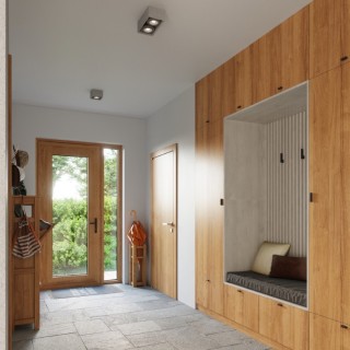 Plafonnier QUATRO 2 béton