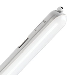 'Lampe de lumière, LED pour pièces humides üller"Aqualux IP65 pour un de montage mural et au plafond par pinces de fixation, en 