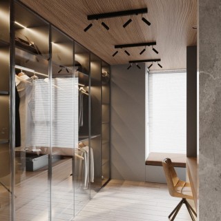 Plafonnier EYETECH 3 noir