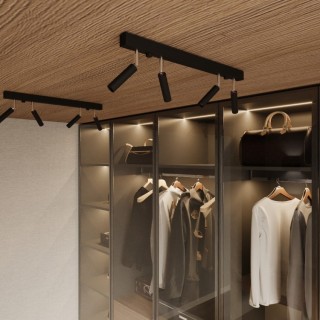 Plafonnier EYETECH 4 noir