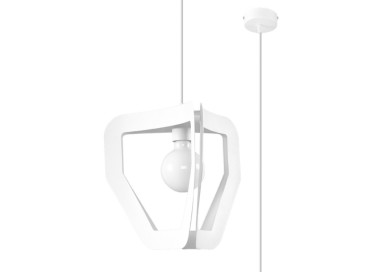 Lampe pendante TRES blanc