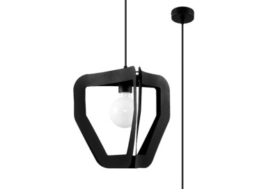 Lampe pendante TRES noir