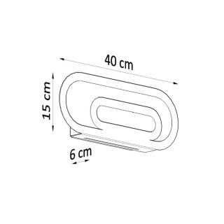 Applique SACCON blanc